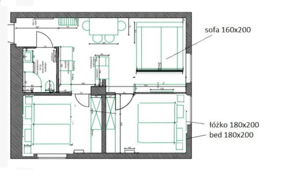 Family Luxury Gold Apartament & Playstation, 1-6, 2 Sypialnie I Salon, 100M Bazylika Apartment Gdansk Exterior photo